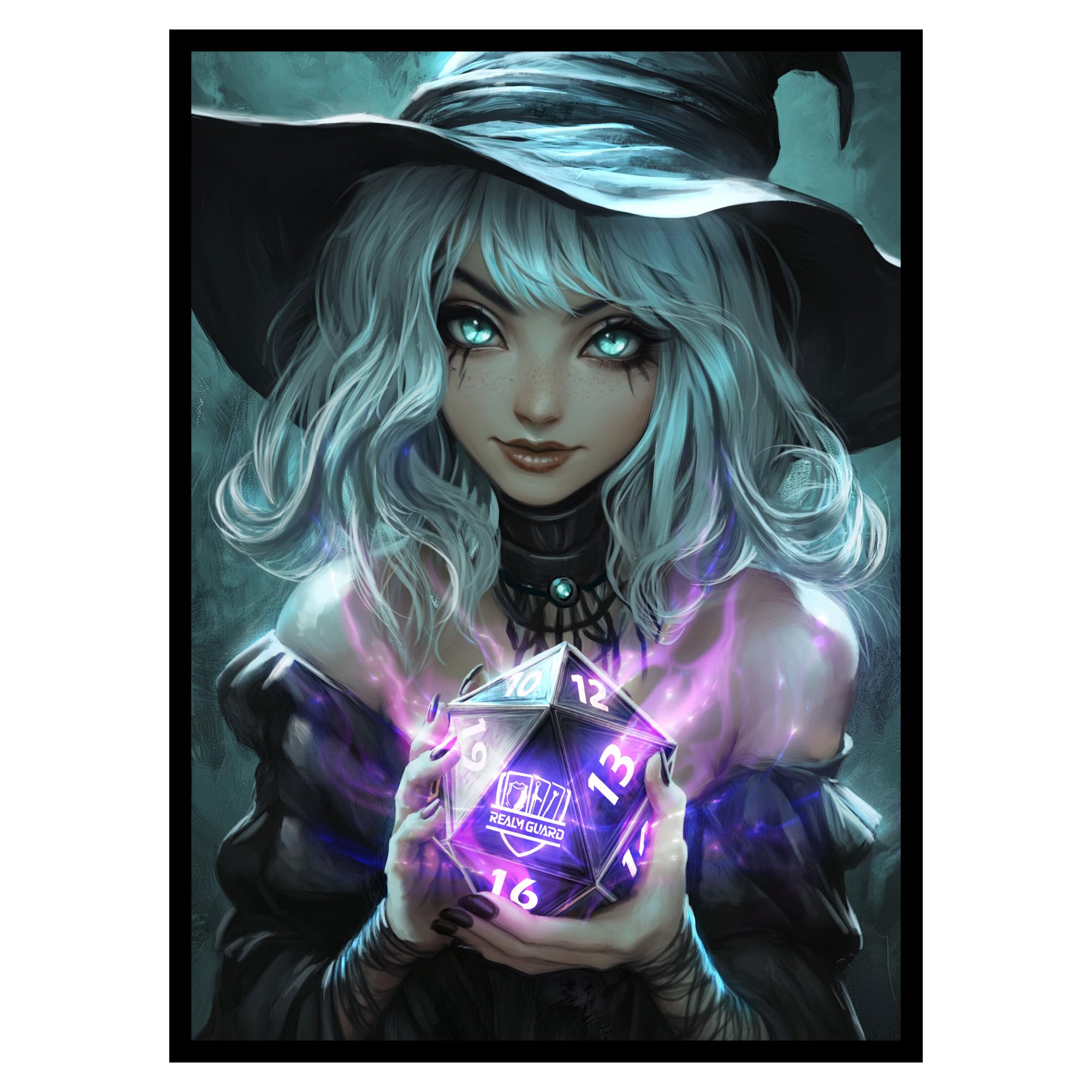 MTG Magic The Gathering (D20 Witch) – 100 ct Matte TCG Card Art